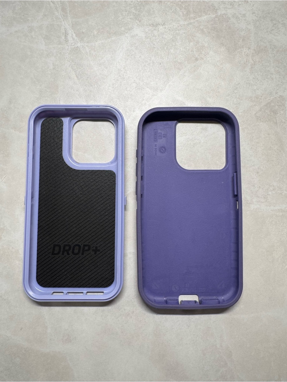 OtterBox Purple Dual-Layer Drop+ Protective Phone Case